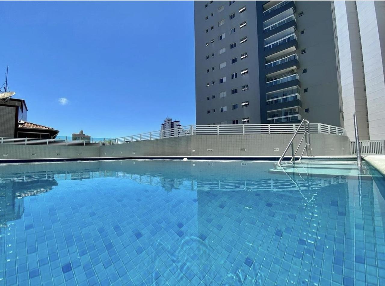Apto Otima Localizacao A 100M Da Praia, Piscina, Ar Condicionado, Garagem E Portaria 24H Praia Grande  Exterior foto